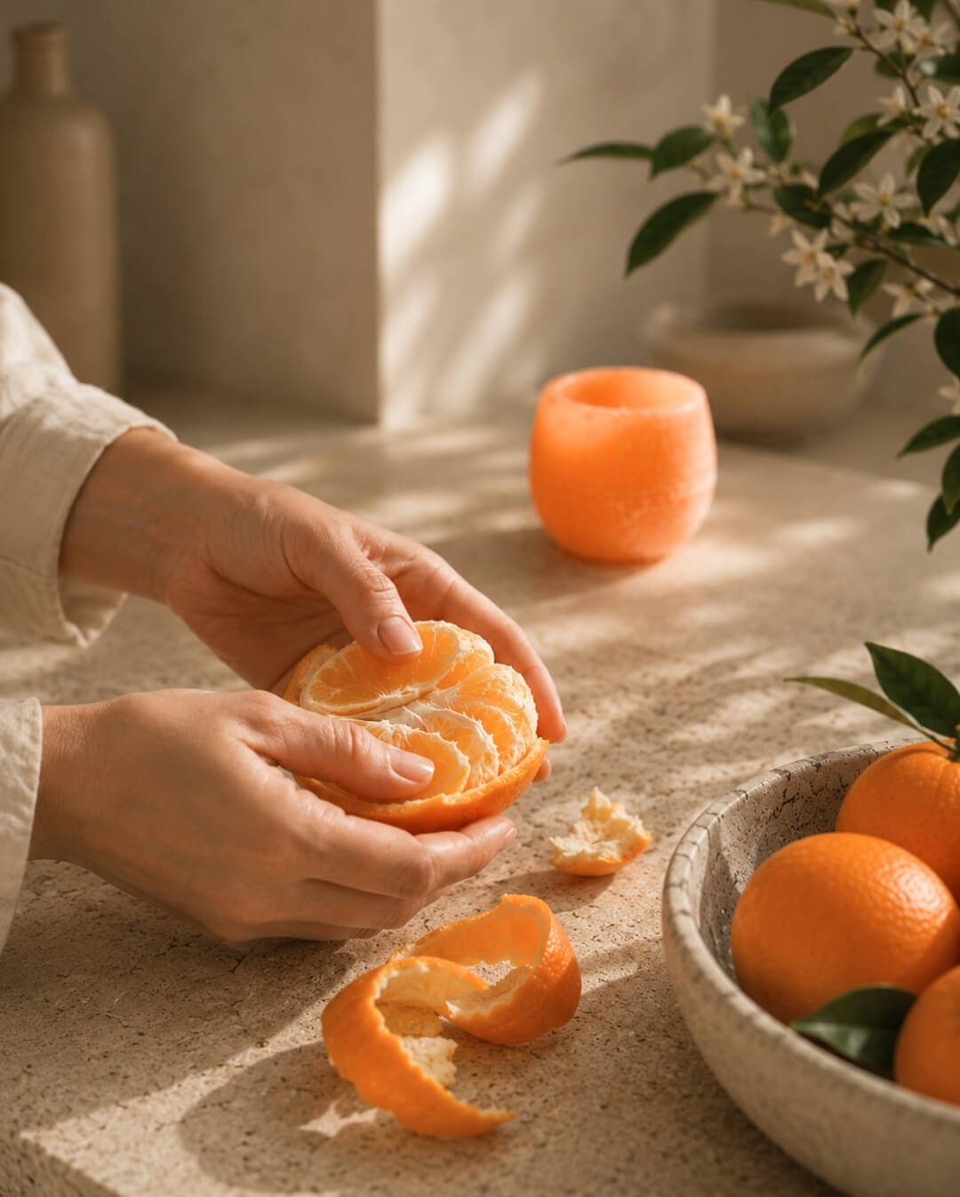 Orange Duftwachs - Fruchtig