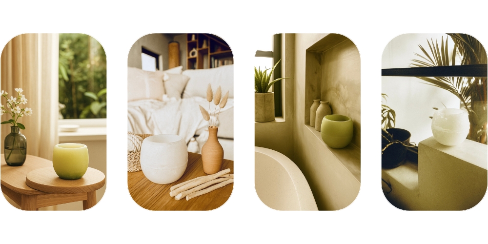 Natürlicher Raumduft ohne Flamme – Duftschale Candiles im Schlafzimmer Natürlicher Raumduft ohne Flamme – Duftschale Candiles im Schlafzimmer