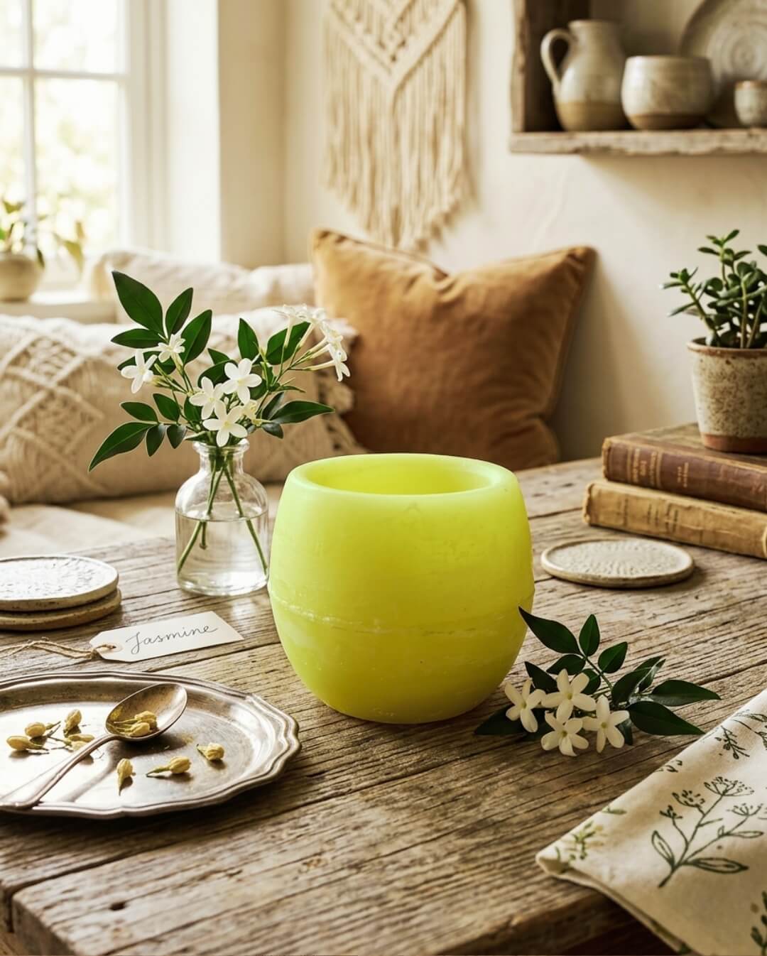 Jasmin Duftwachs - Blumig