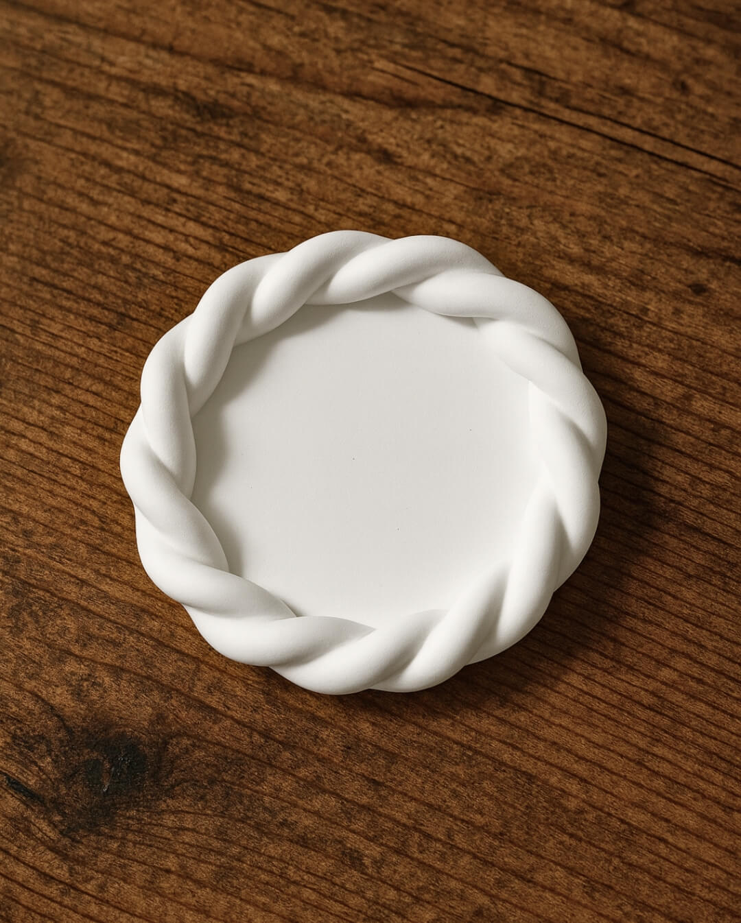 gips-untersetzer-geflochten