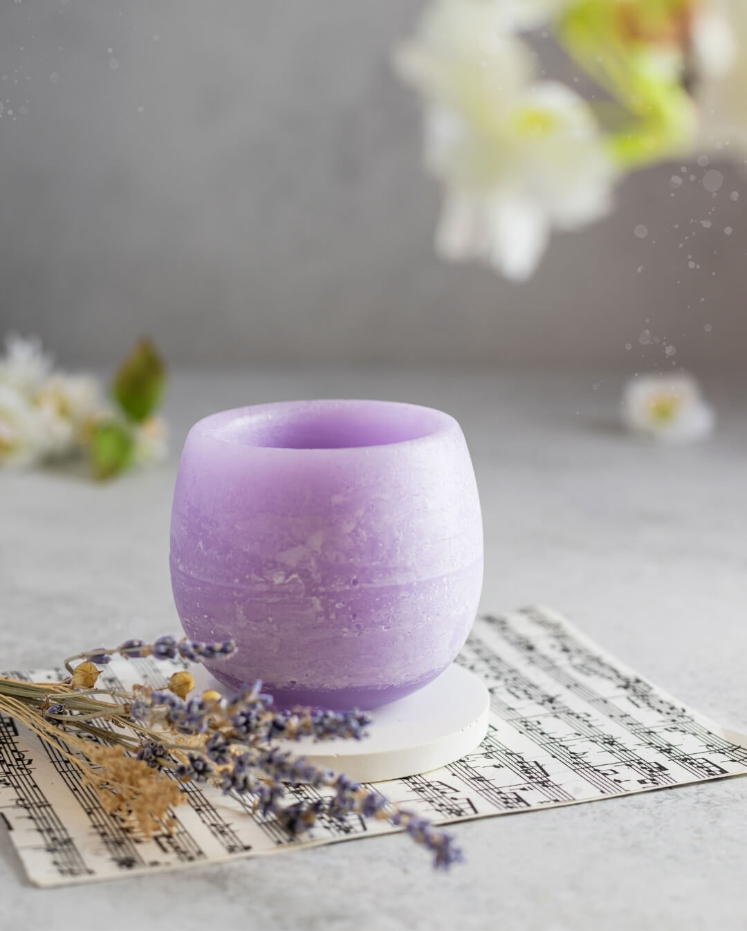 Candiles Lavendel Raumduft Beruhigendes Lavendel Duftwachs ohne Flamme für entspannte Abende Candiles Lavendel Raumduft Beruhigendes Lavendel Duftwachs ohne Flamme für entspannte Abende