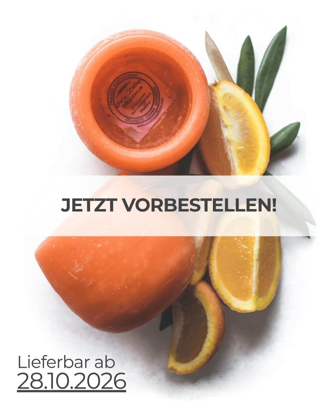 Orange Duftwachs - Fruchtig