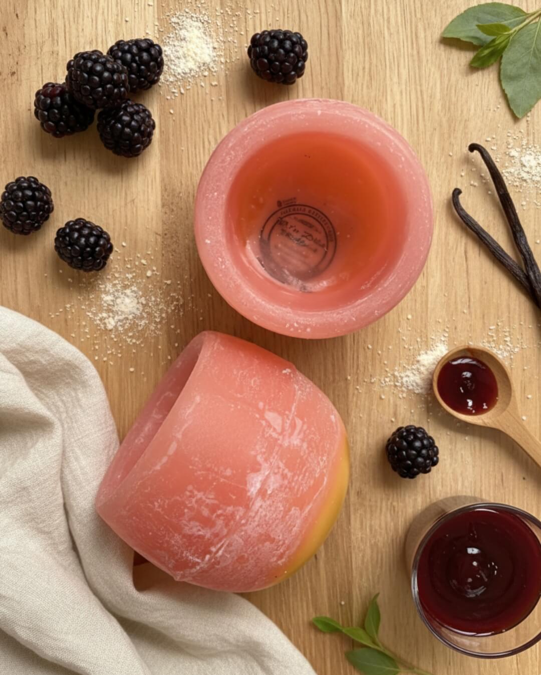Candiles Duftwachs Raumduft Brombeer – Fruchtige Brombeere mit einem Hauch Vanille candiles-duftwachs-produkt-brombeer